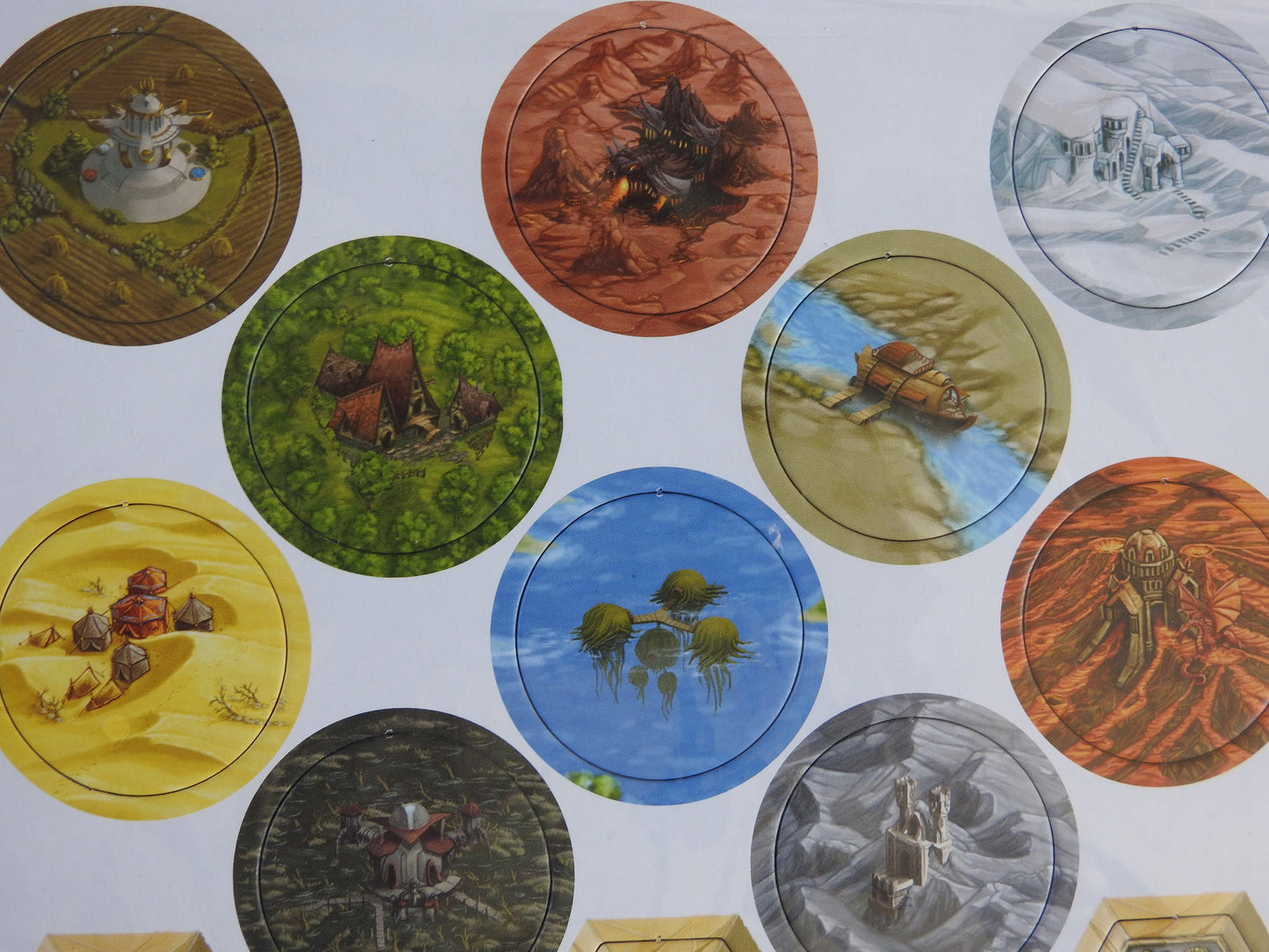 Terra Mystica - Mini Expansion | 4 Promos - Green Zink Games