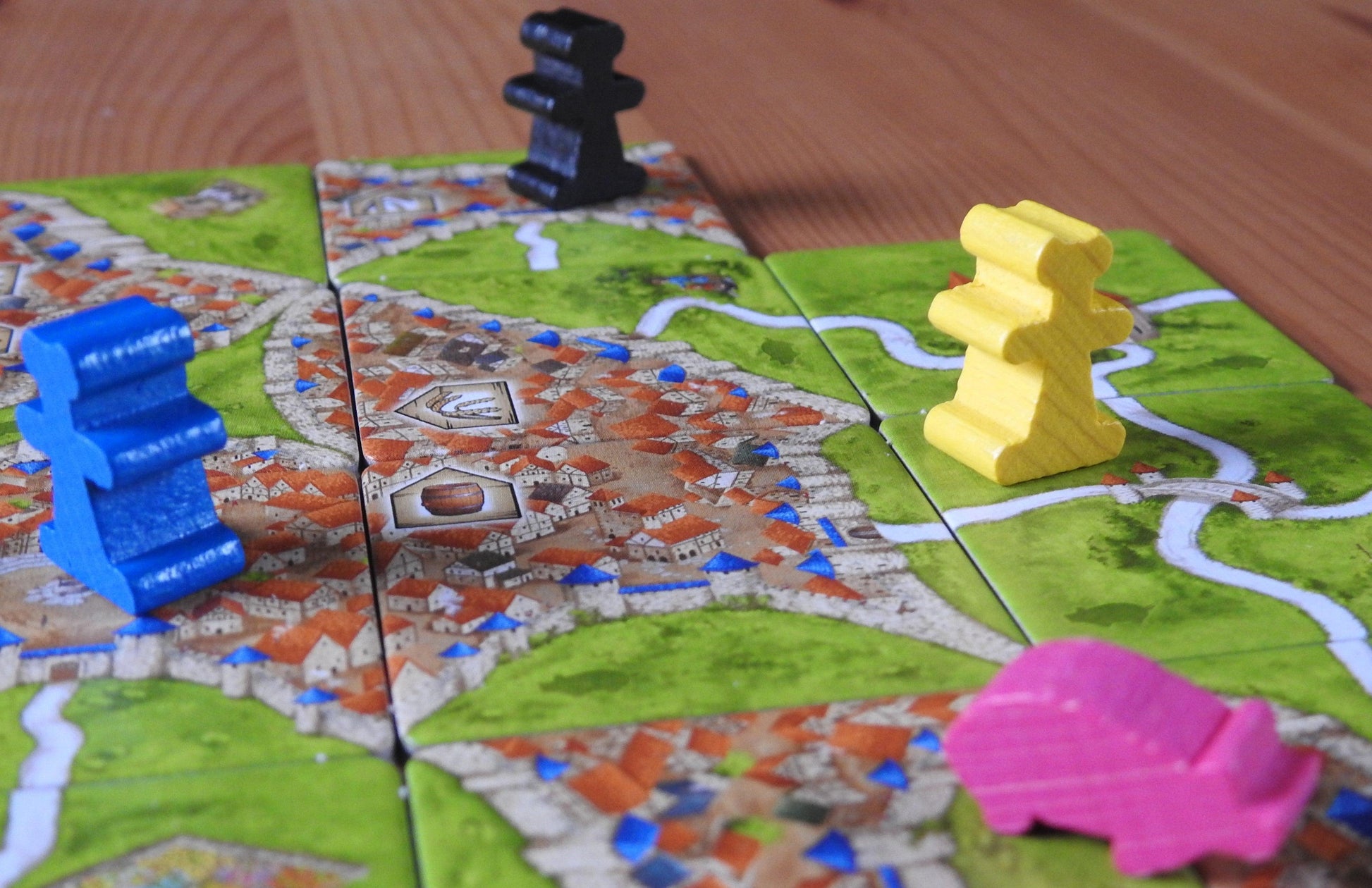 Carcassonne - Traders & Builders (No Box) | Expansion - Green Zink Games