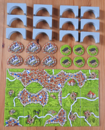Carcassonne - Castles & Bridges | Expansion - Green Zink Games