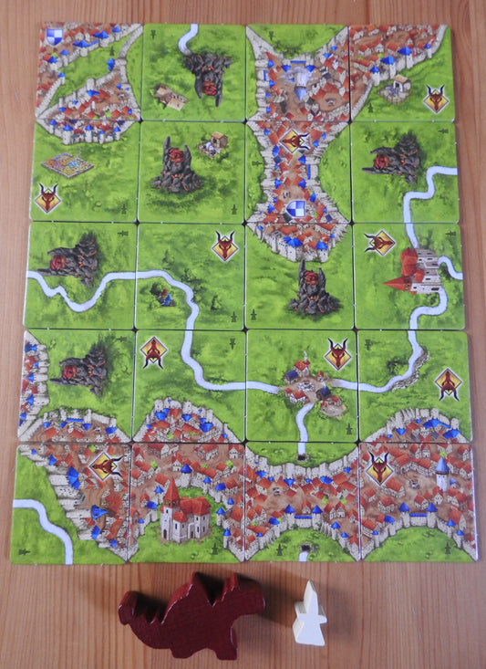 Carcassonne - Dragon & Fairy | Expansion - Green Zink Games