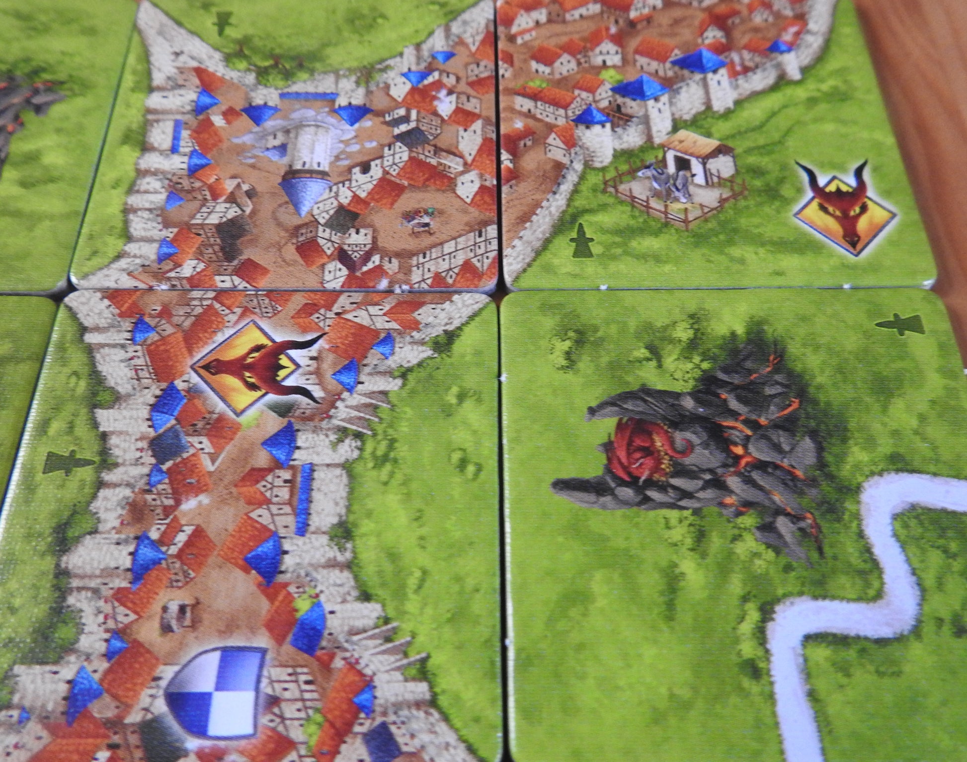 Carcassonne - Dragon & Fairy | Expansion - Green Zink Games