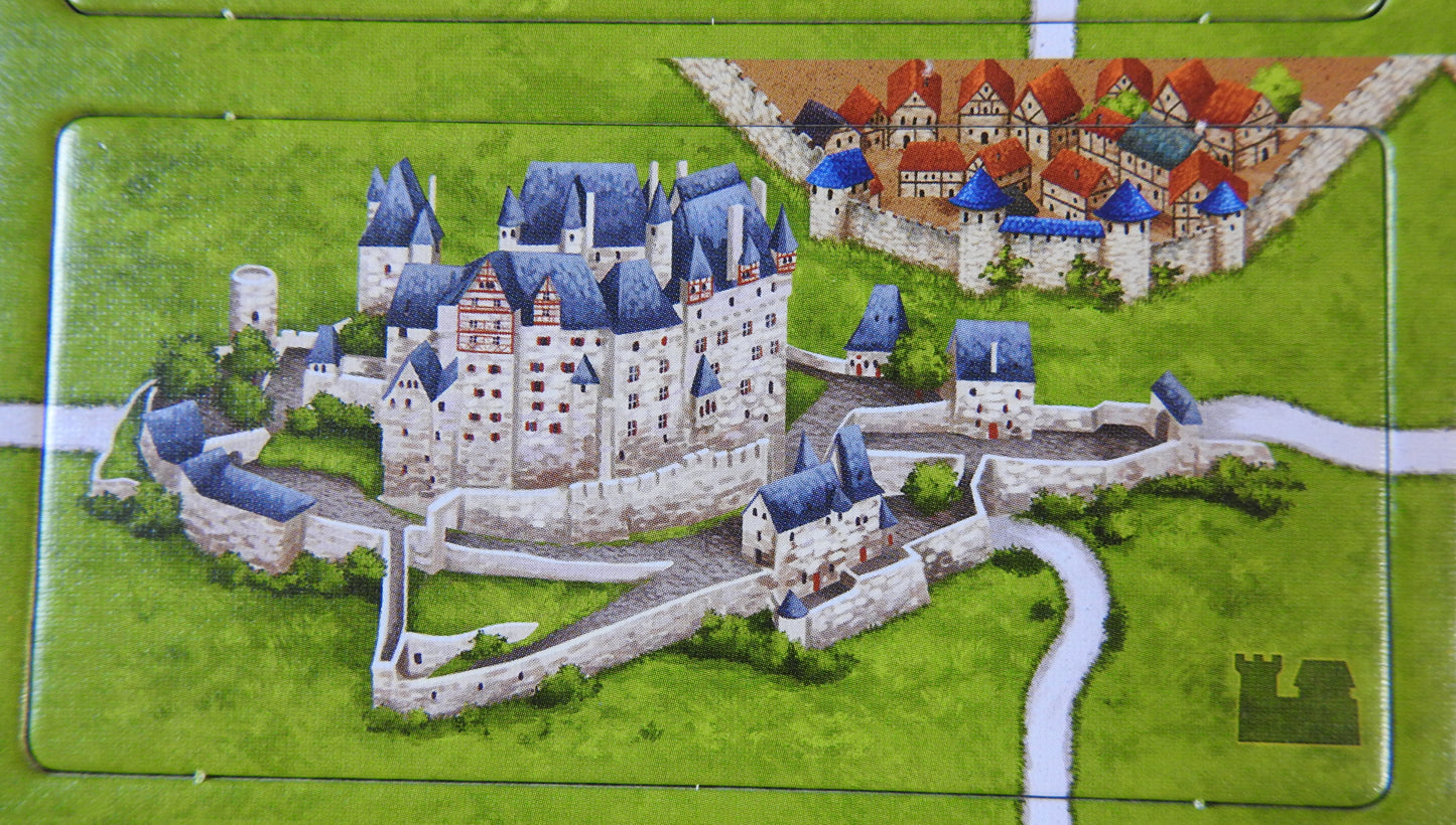 The final featured castle in this German Castles mini expansion for Carcassonne.