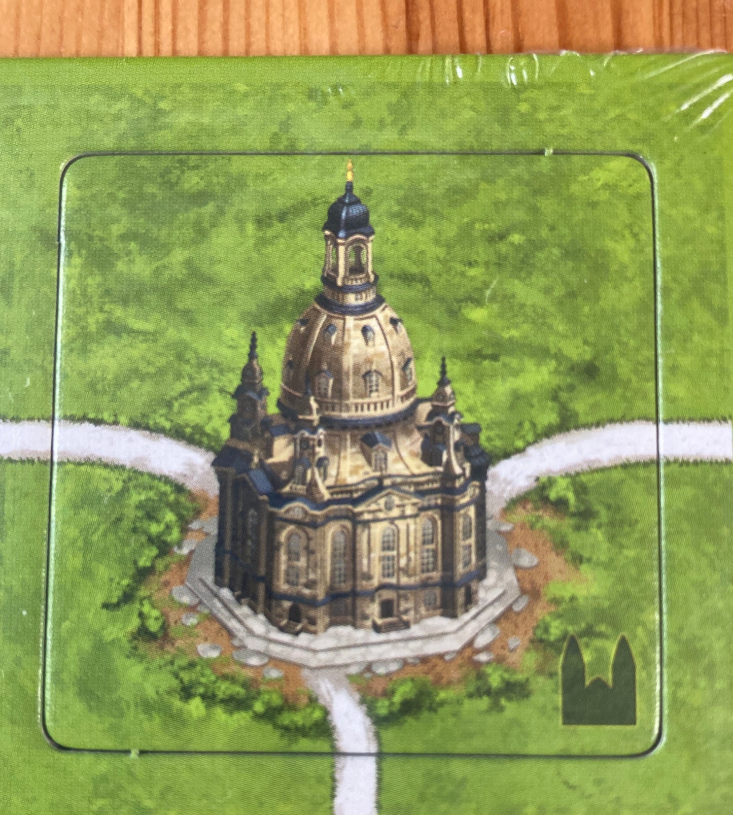 Beautiful view of a cathedral in Dresden.