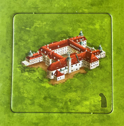 A view of a different one of the included monastery tiles.