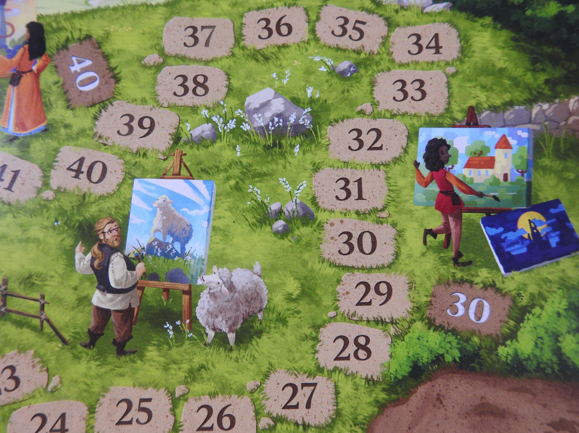 Carcassonne - Journey to Carcassonne Scoreboard | Mini Expansion & Accessory - Green Zink Games