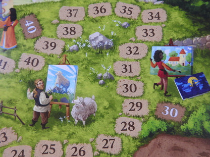 Carcassonne - Journey to Carcassonne Scoreboard | Mini Expansion & Accessory - Green Zink Games