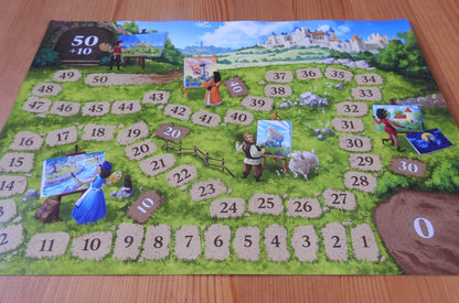 Carcassonne - Journey to Carcassonne Scoreboard Sticker | Mini Expansion - Green Zink Games