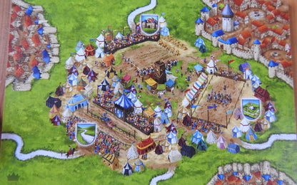 Carcassonne - Jousts & Crests | Expansion - Green Zink Games