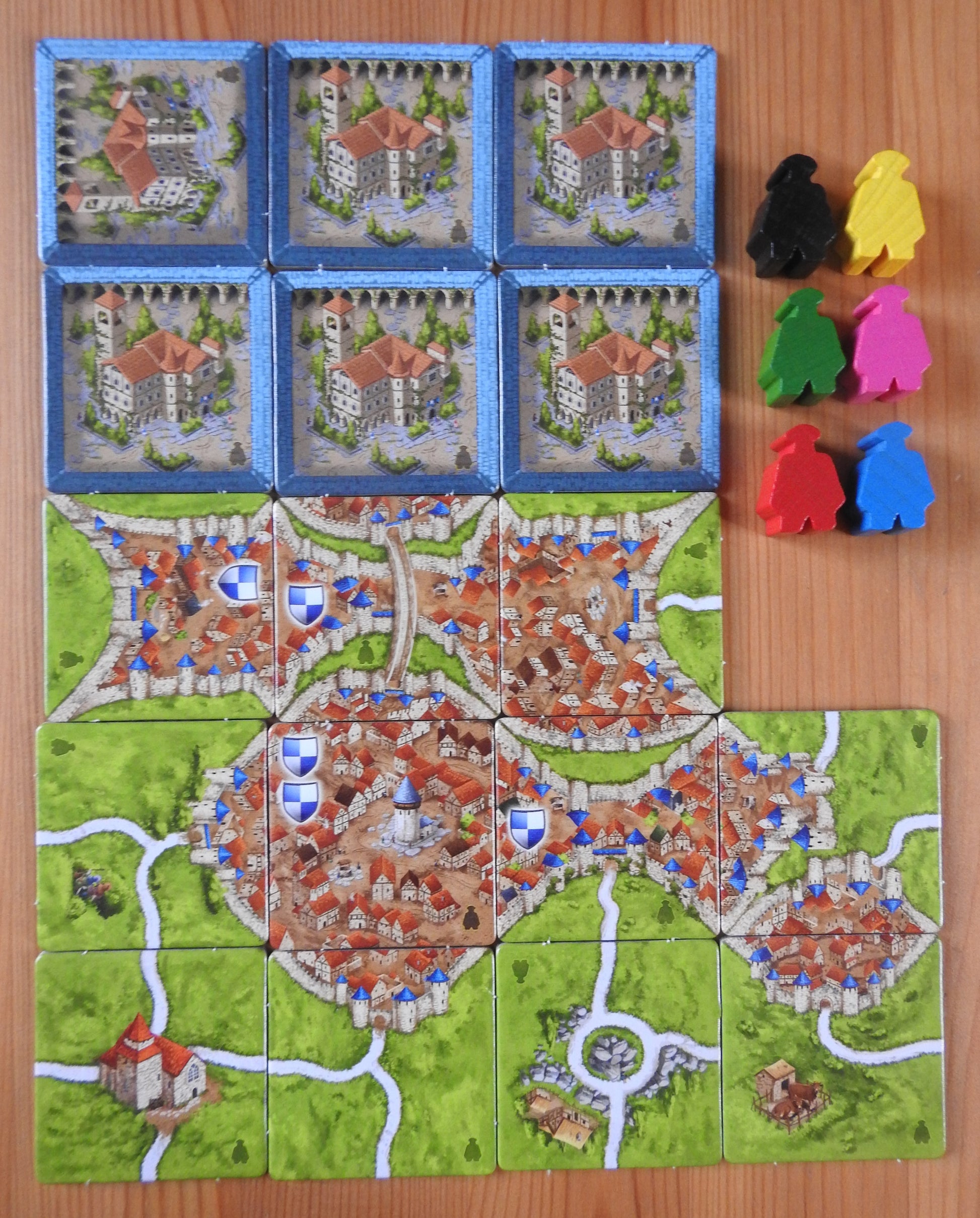 Carcassonne - Mayors | Expansion - Green Zink Games