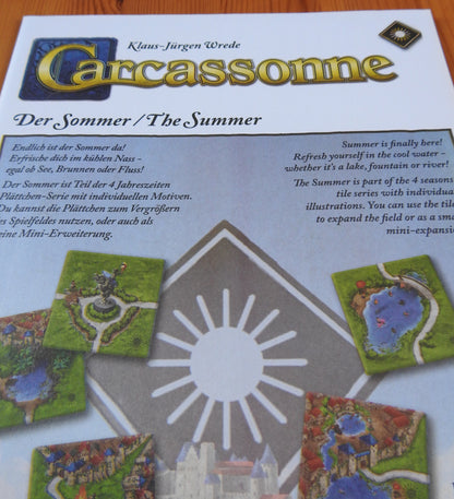 Carcassonne - Summer | Mini Expansion - Green Zink Games