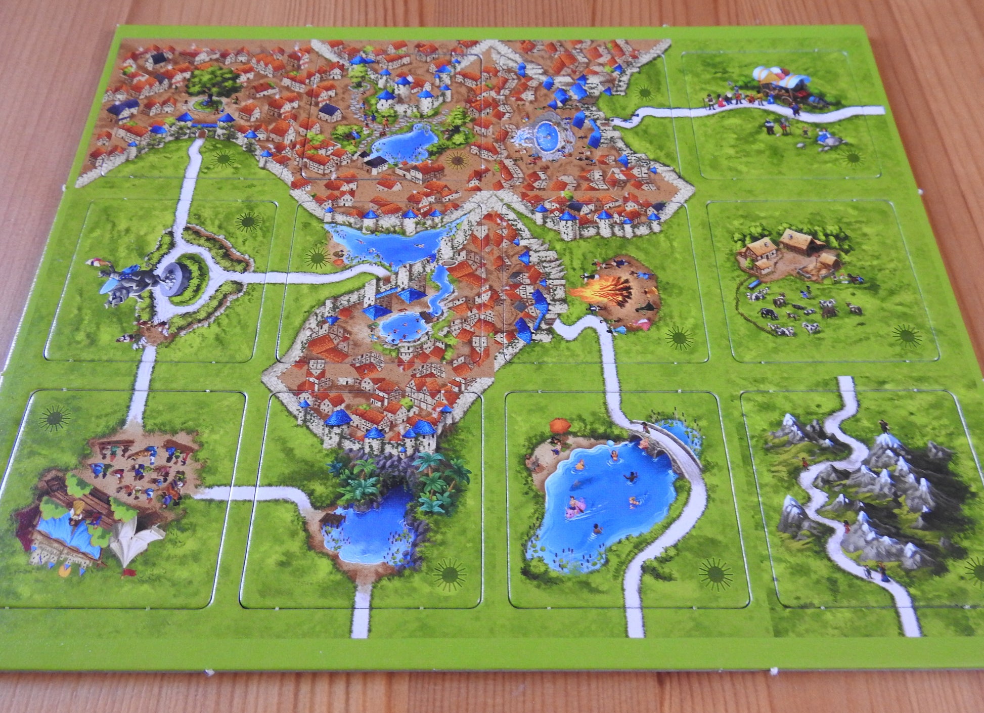 Carcassonne - Summer | Mini Expansion - Green Zink Games