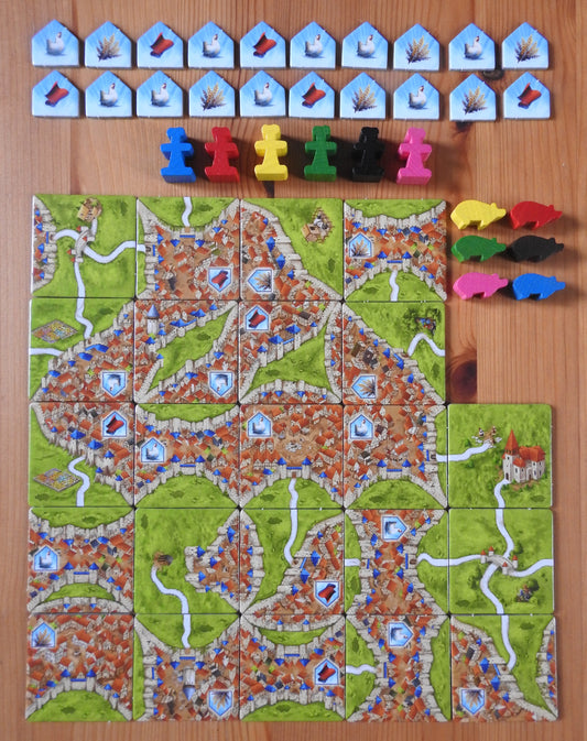 Carcassonne - Traders & Builders (2025) | Expansion - Green Zink Games