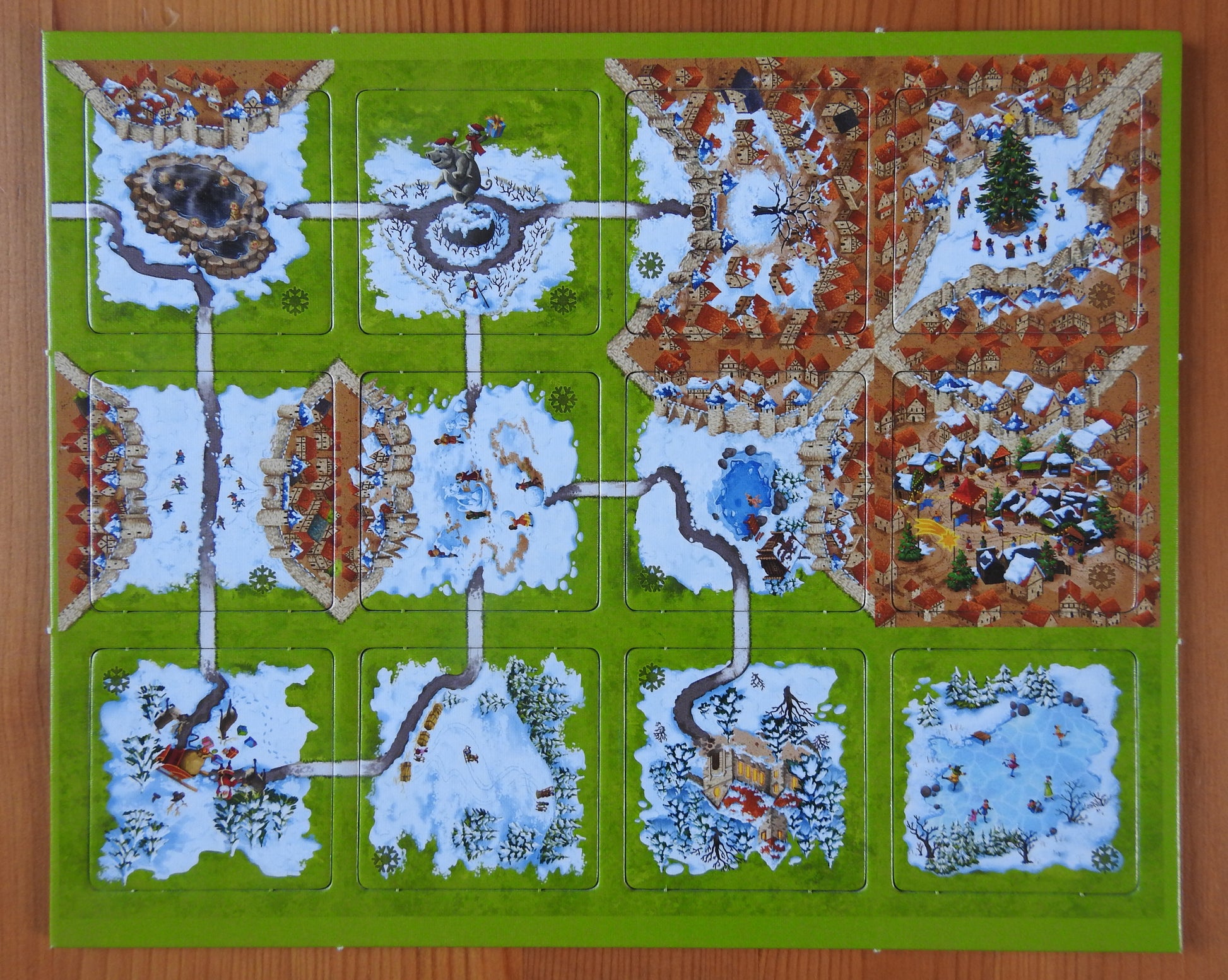 Carcassonne - Winter | Mini Expansion - Green Zink Games