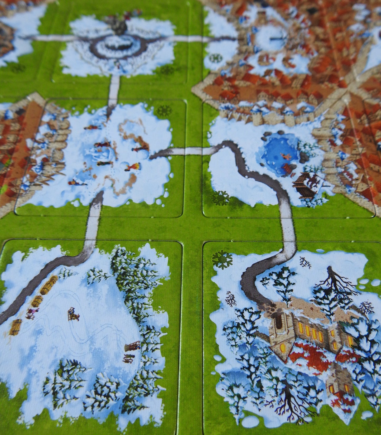 Carcassonne - Winter | Mini Expansion - Green Zink Games