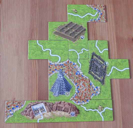 Carcassonne - Wonders of Humanity II | Mini Expansion - Green Zink Games