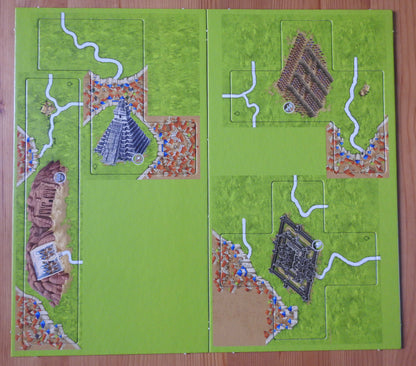 Carcassonne - Wonders of Humanity II | Mini Expansion - Green Zink Games