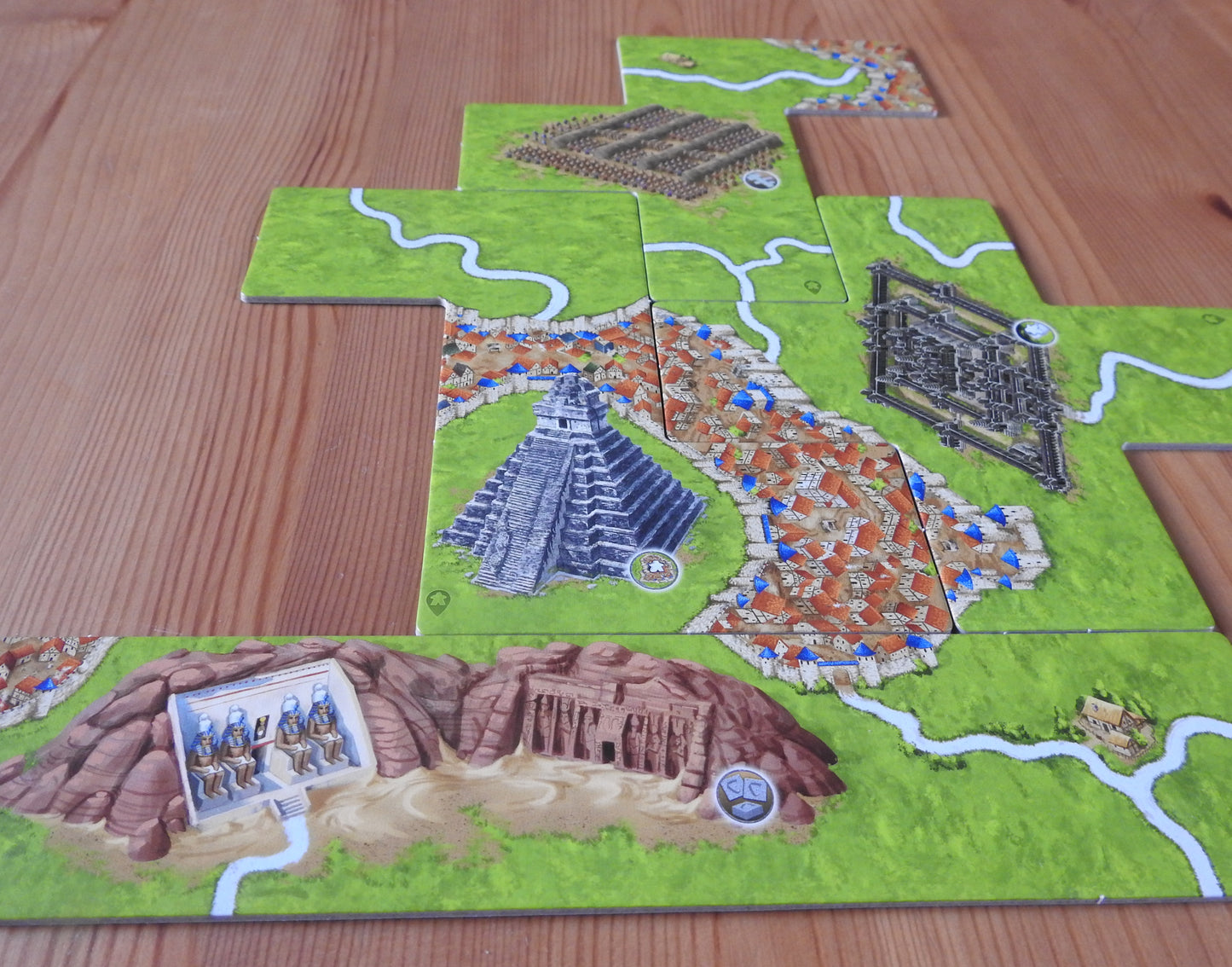 Carcassonne - Wonders of Humanity II | Mini Expansion - Green Zink Games