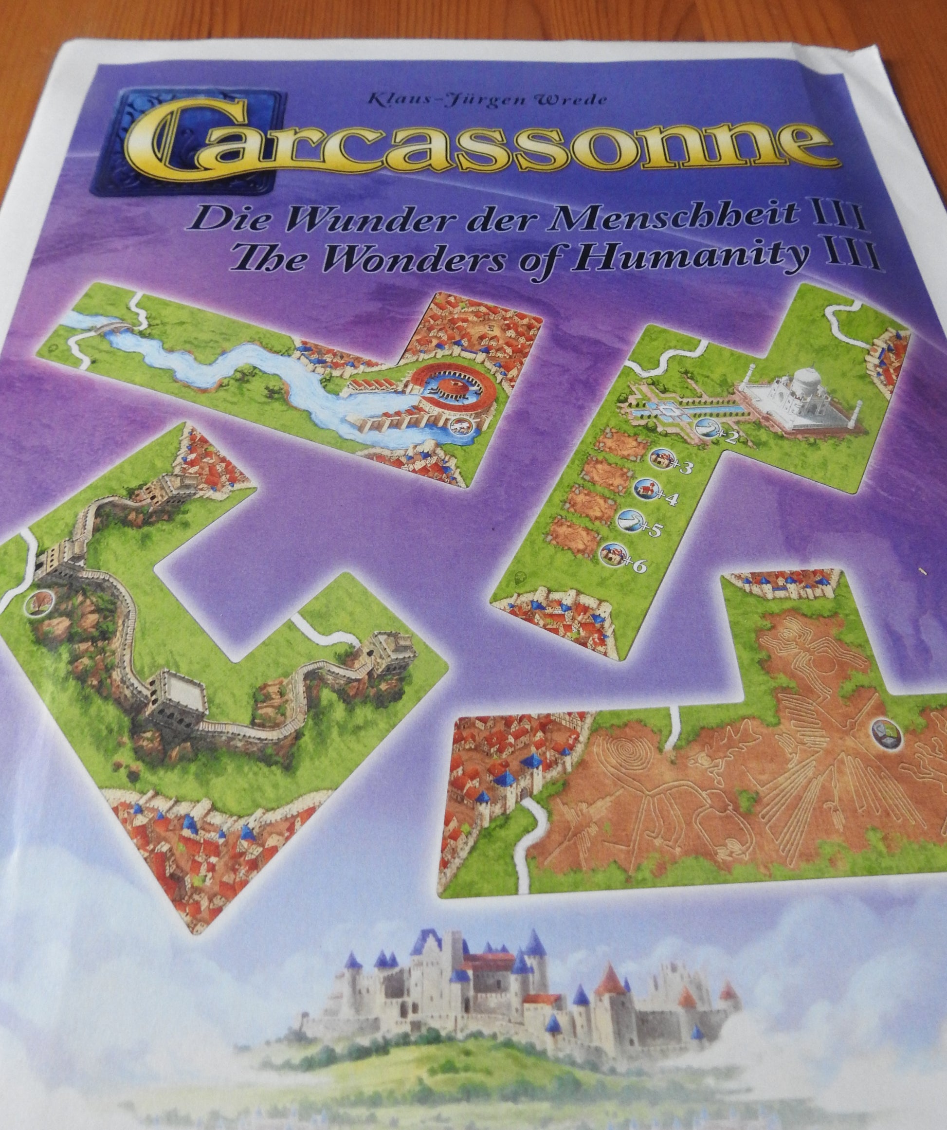 Carcassonne - Wonders of Humanity III | Mini Expansion - Green Zink Games