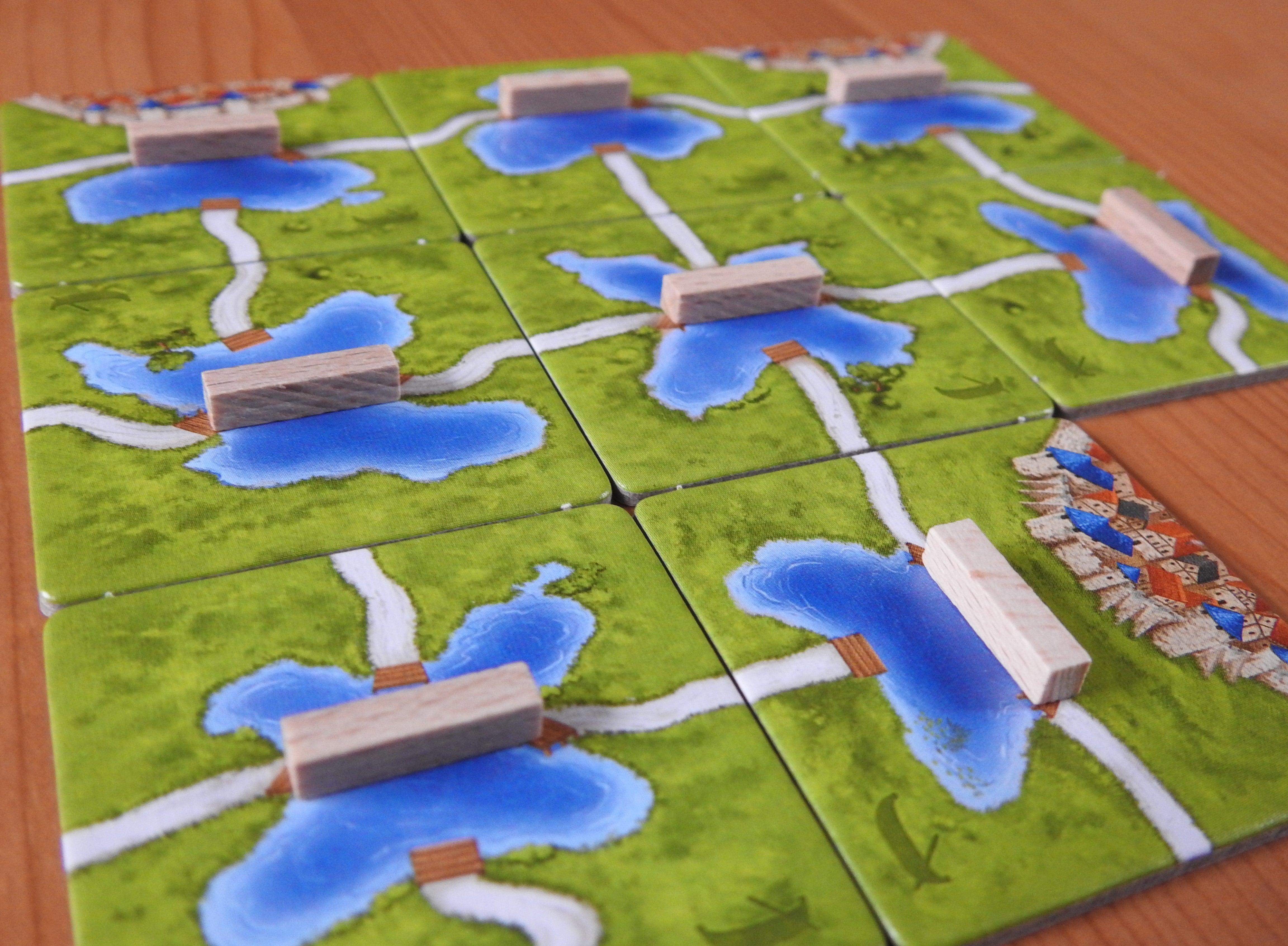 Board Game Tile Set Carcassonne – The Ferries Mini Expansion | New - Foto 4