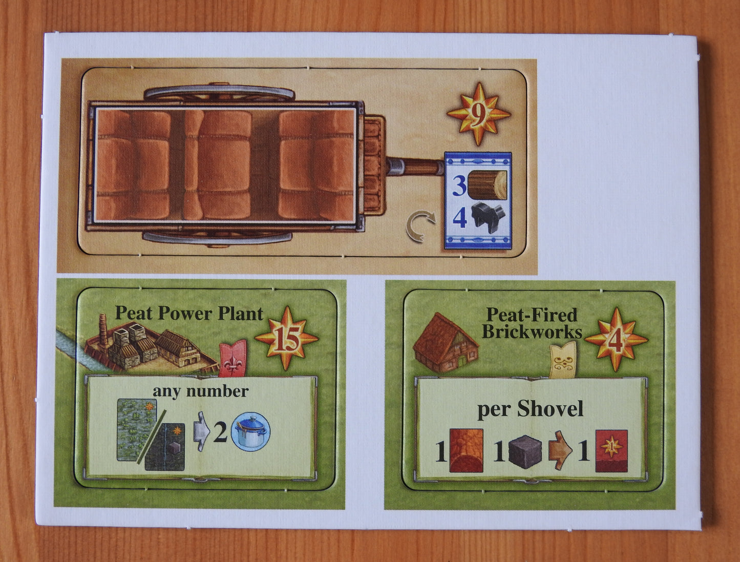 View of the tiles included in the Fields of Arle Advent Calendar Promo mini expansion.