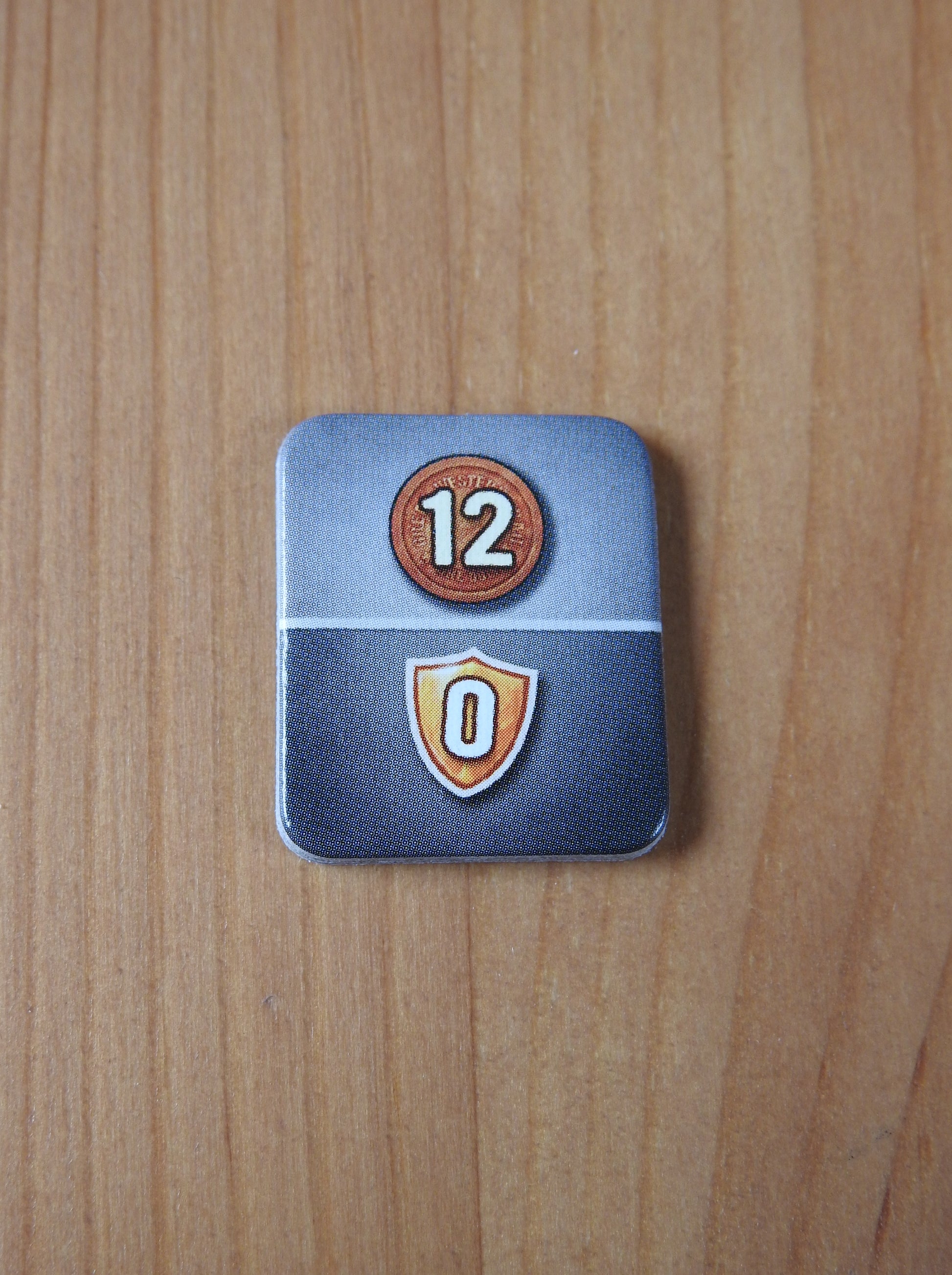 Close-up of the other included tile, which features a different special bonus.