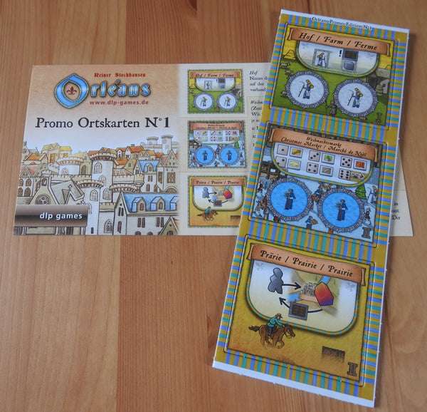 Orleans - Promo Place Tiles No.1 | Mini Expansion | Green Zink Games