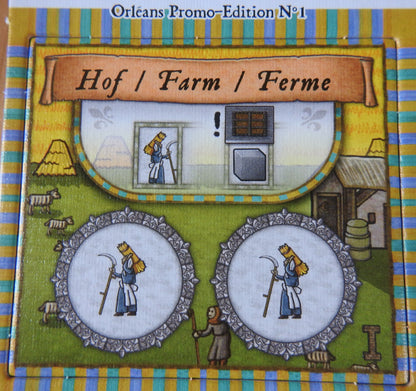 Close-up view of the Farm promo place tile.