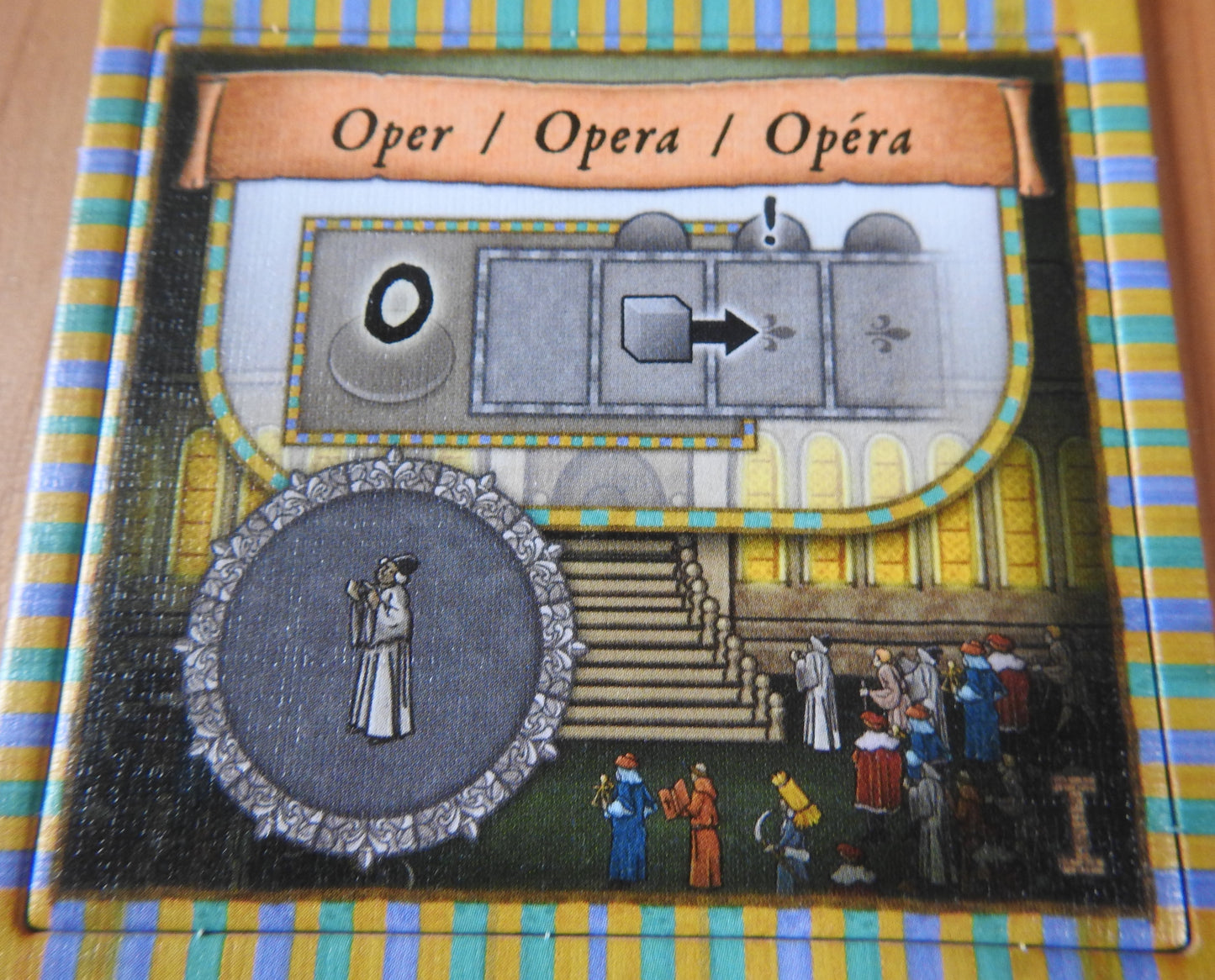 Close-up view of the Opera promo place tile.