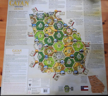Catan Geographies - Georgia | Mini Expansion